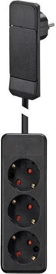 Immagine prodotto Bachmann Aufputz-Steckdose (3 x, CEE 7/3, CEE 7/7, 1.60 m)