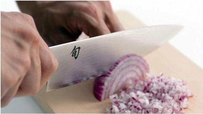 Actual product image Kai Shun chef's knife (20 cm)
