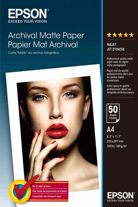 Epson Archival matt (189 g/m², A4, 50 x)