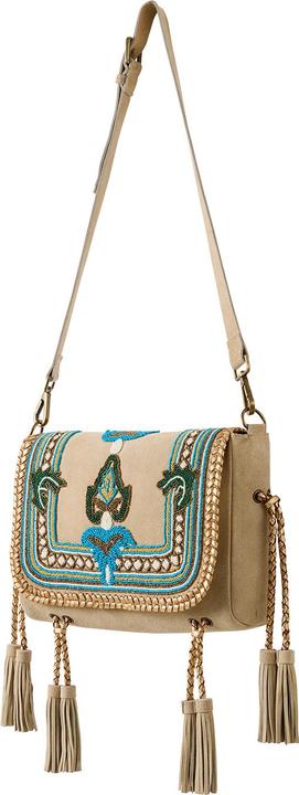 Produktbild Joe Browns Braided Suede Beaded Crossbody Bag
