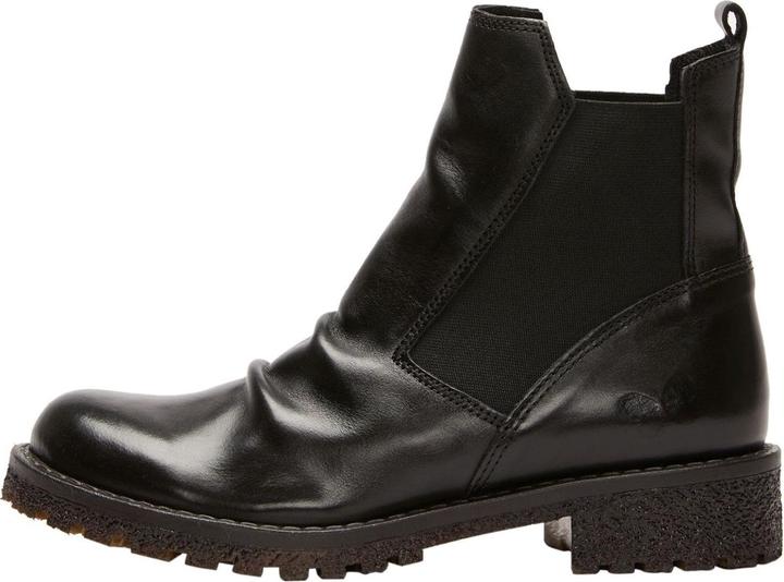 Felmini Die Chelsea-Stiefelette Caster C801 von hat ein Obermaterial aus Glattleder mit einem elasti