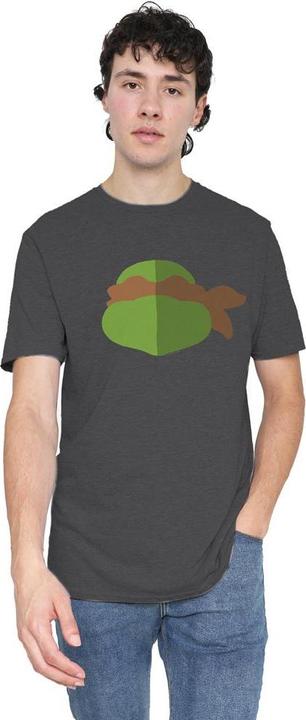 Actual product image Teenage Mutant NT Unisex Adult Michelangelo Face T-Shirt (3XL)