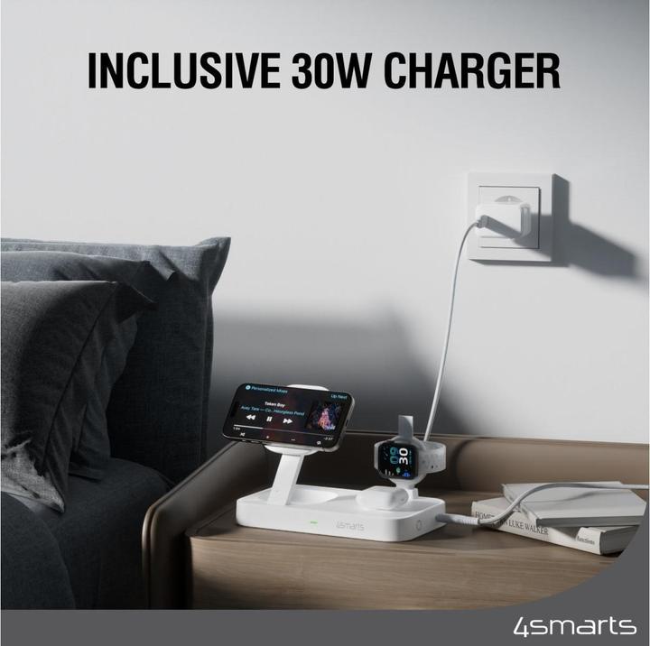 Produktbild 4smarts Wireless Charger Qi2 (15 W)