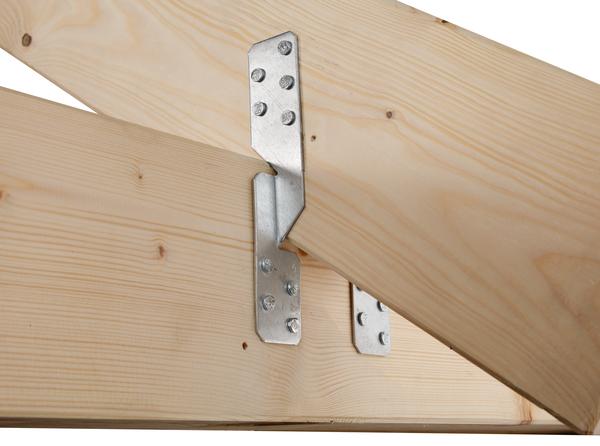 Immagine prodotto GAH Ancoraggio dell'arcareccio della trave sinistra/destra 170x33x2mm (Ancoraggio trave arcareccio, 50 pz.)