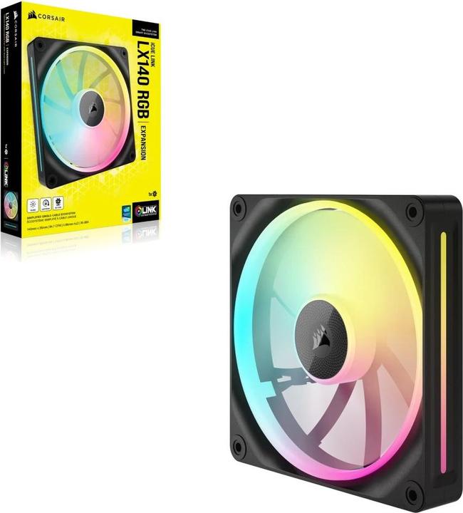 Produktbild Corsair iCUE LINK LX140 RGB (140 mm, 1 x)