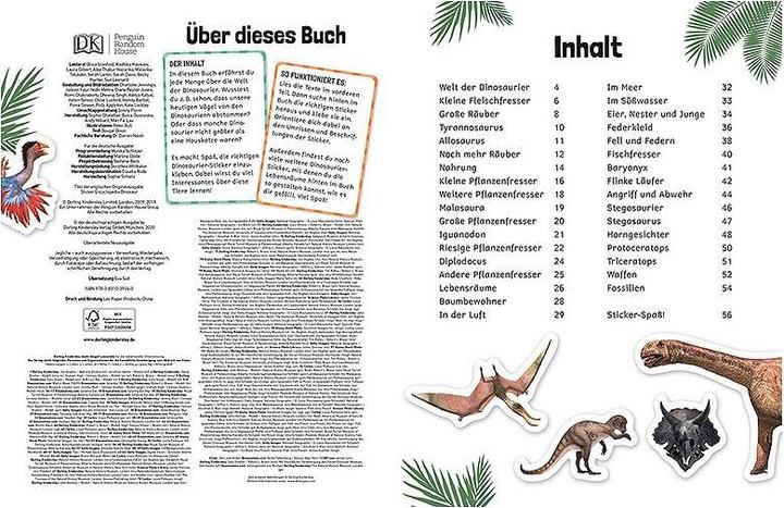Image du produit Lexique des autocollants. Dinosaures
