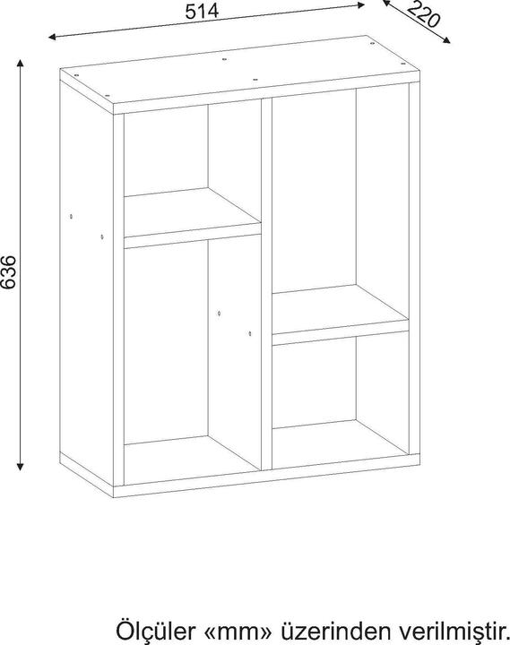 Produktbild Kalune Design Alice (51.4 x 63.6 x 22 cm)