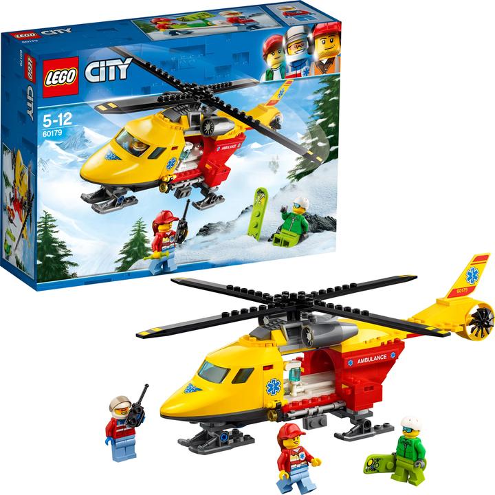 Produktbild LEGO Rettungshubschrauber (60179, LEGO City)