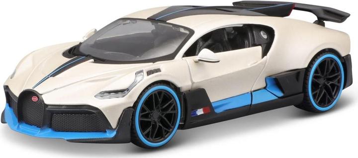 Actual product image Maisto Bugatti Divo 1/24 white metallic