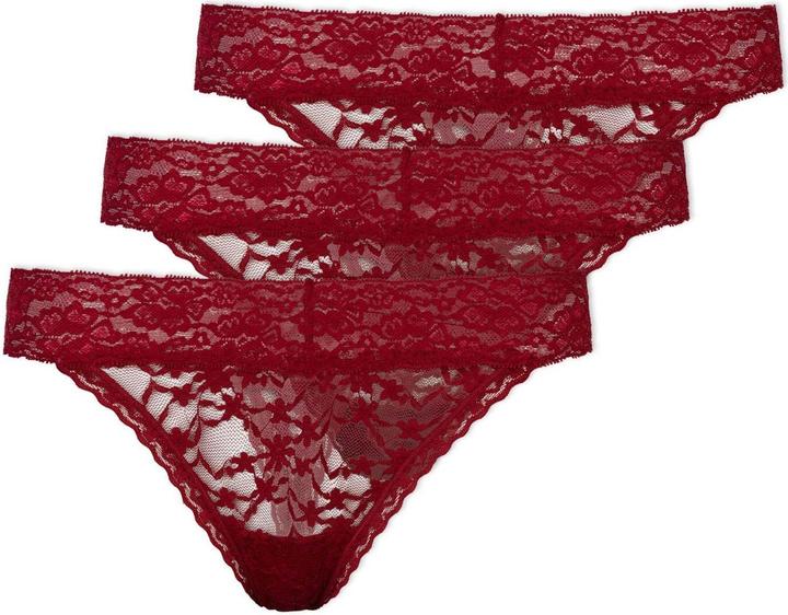 Produktbild Snocks Tangas aus Spitze (L, 3er Pack)