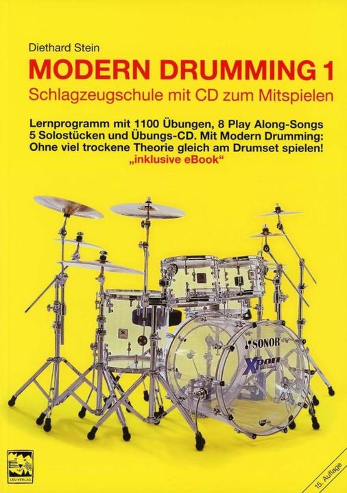 Produktbild Modern Drumming 1 (Deutsch, Diethard Stein, 2017)