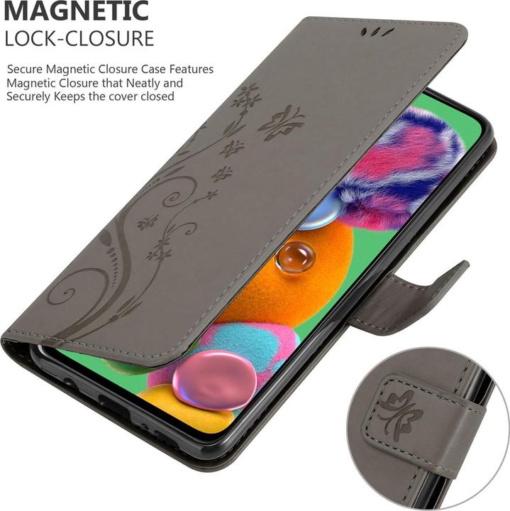 Image du produit Cadorabo Couverture du livre de fleurs (Samsung Galaxy A90 5G)