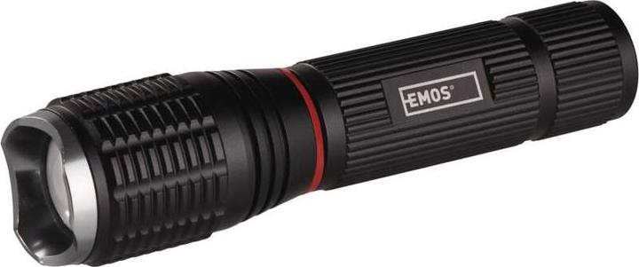 Actual product image Emos COB LED + LED Flashlight, 230 lm, 3x AAA, Focus (15 cm, 230 lm)