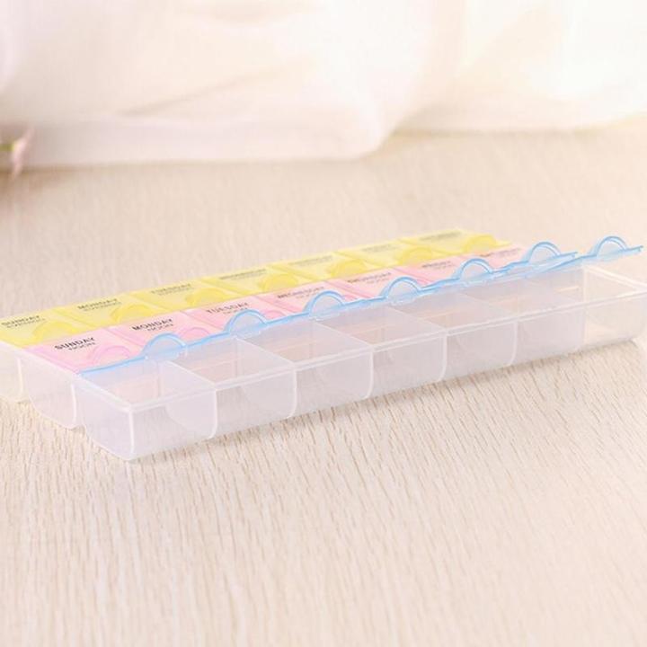 Produktbild Cbx Praktische 7-Tage-Pillenbox für Morgen, Mittag und Abend