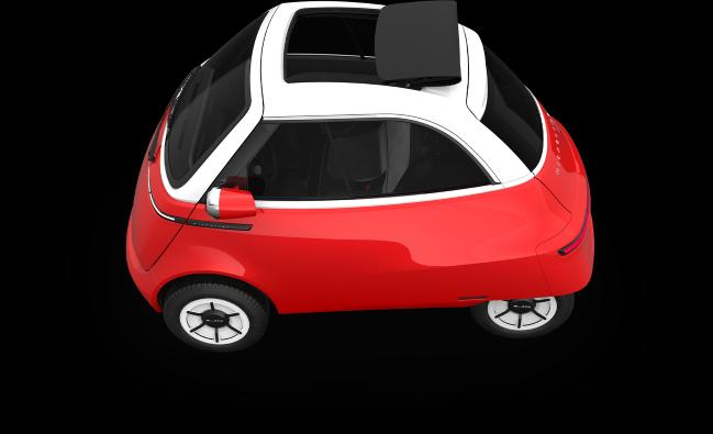 Image du produit Microlino Mid Range Milano Red (Électrique, 17 CV)