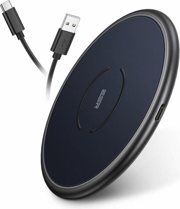 Immagine prodotto ESR - Wireless Charger HaloLock - MagSafe Compatible with Cable Type-C, 10W, 1m - Midnight Blue (10 W)