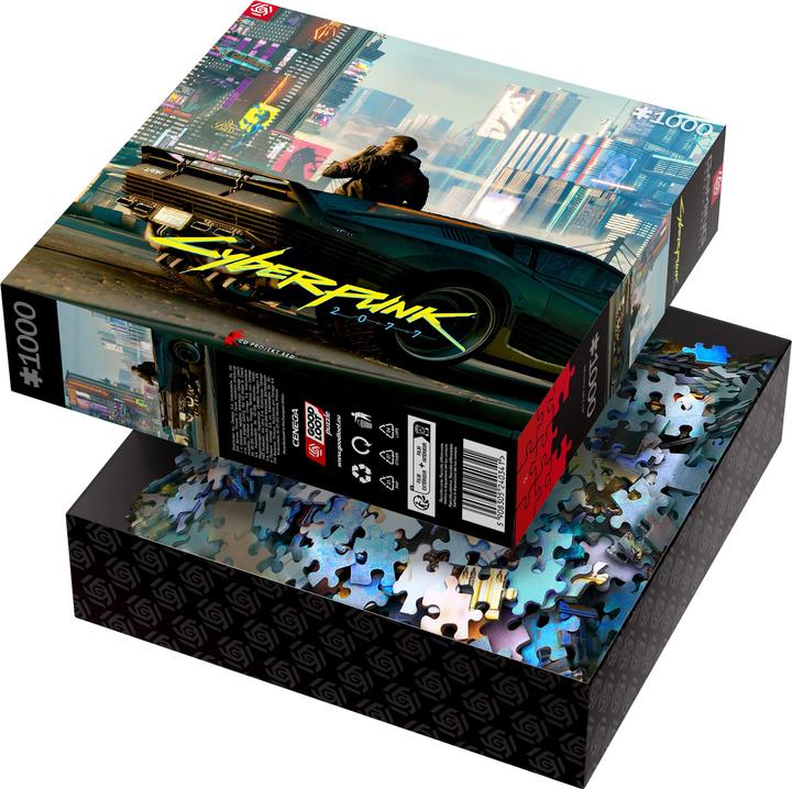 Actual product image Good Loot Cyberpunk 2077: Mercenary on the Rise Deck (1000 pieces)