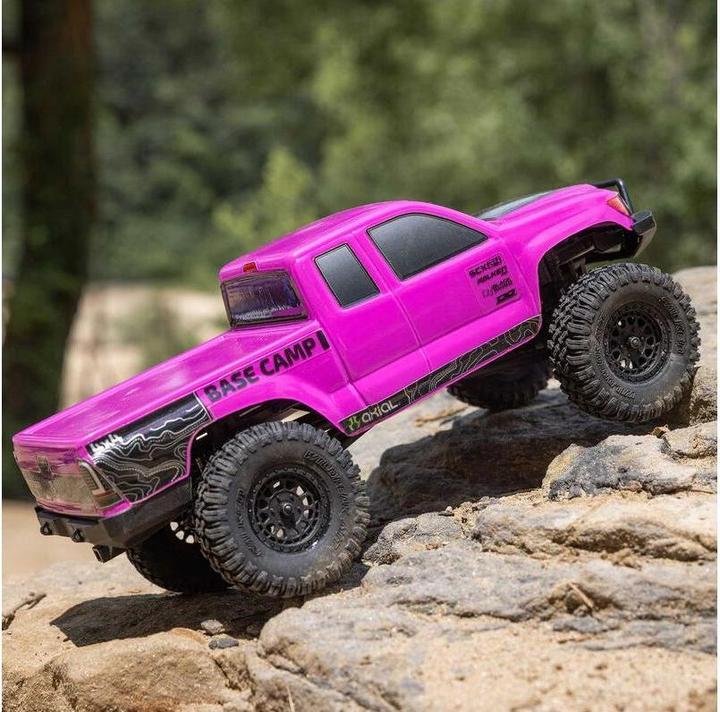Produktbild Axial Rock Crawler SCX24 Base Camp 4WD, Pink RTR 1:24 (RTR Ready-to-Run)