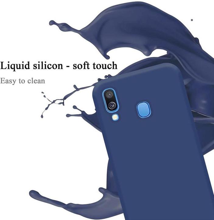 Image du produit Cadorabo TPU Liquid Silicone Case Cover (Samsung Galaxy A40)
