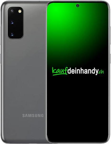Actual product image Kaufdeinhandy.ch Galaxy S20 5G (128 GB, Grey, A / Like new)