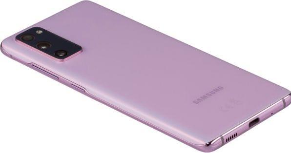 Actual product image Samsung Galaxy S20 FE 5G EU (128 GB, Cloud Lavender, 6.50", Dual SIM, 32 Mpx, 5G)