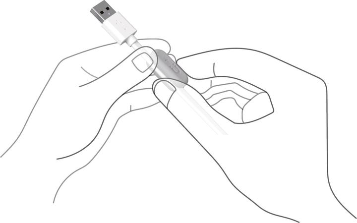 Actual product image Max Hauri Cable Home Magnetic Cable Holder