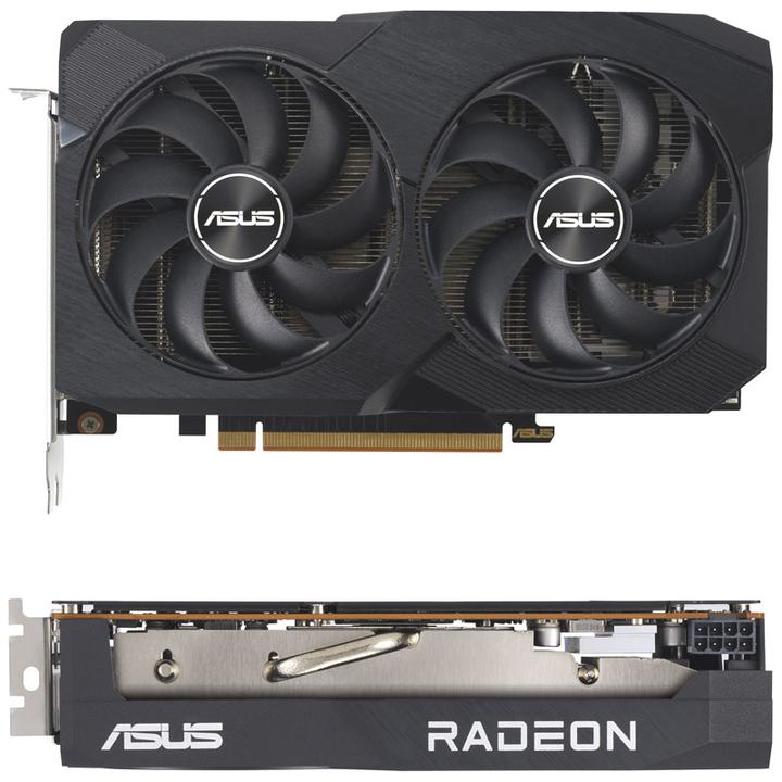 Actual product image ASUS Dual Radeon RX 7600 V2 OC Edition (8 GB)