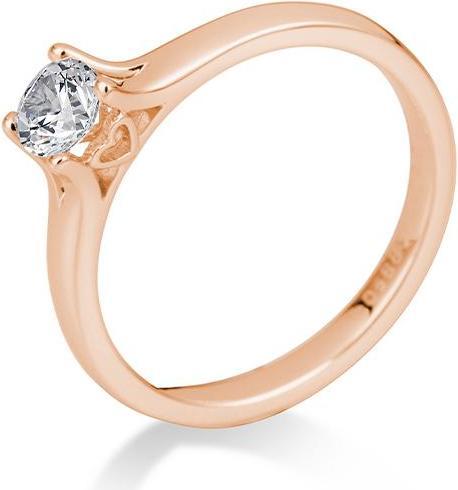 Actual product image Breuning 4 prong set from 0.40 ct. (50, 750/18 K Gold)