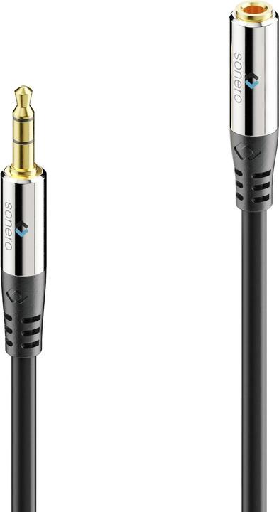 Actual product image Sonero Audio cable 3.5 mm jack - 3.5 mm jack 5 m (5.50 m, Extension)