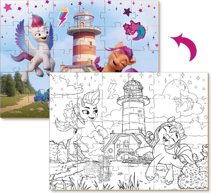 Produktbild Dodo Zum Ausmalen 2in1 My Little Pony (30 Teile)