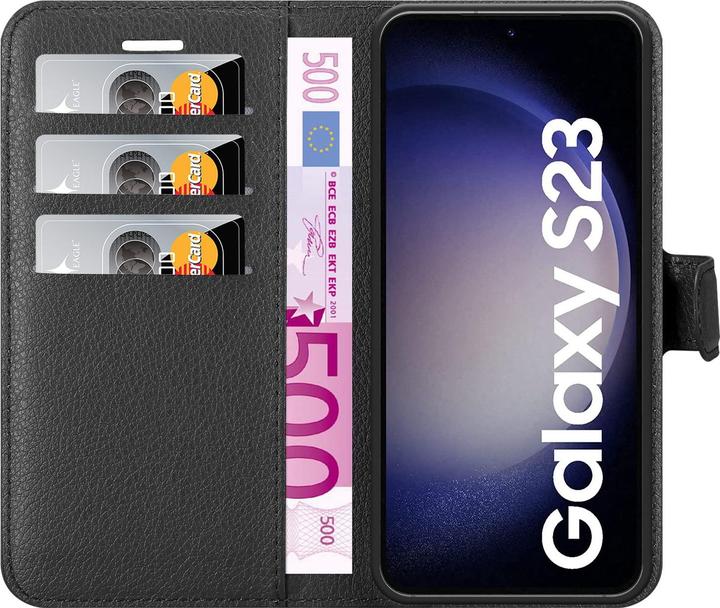 Actual product image Cadorabo Case for Samsung Galaxy S23 with Stand function (Samsung Galaxy S23)