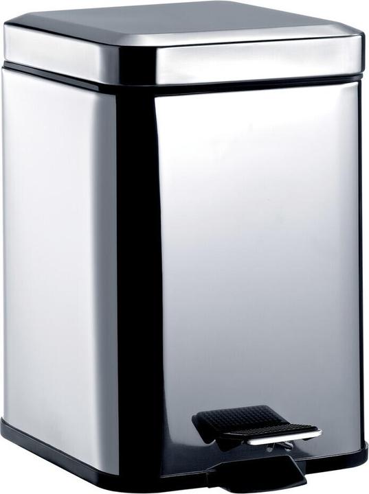 Immagine prodotto Emco Cestino SYSTEM 2 Standmod. con coperchio angolare da 5 l in acciaio inox (5 l)