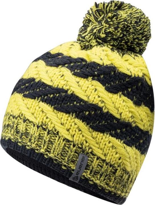 Actual product image Iguana Unisex Winter Hat Kagu lime grey with fleece