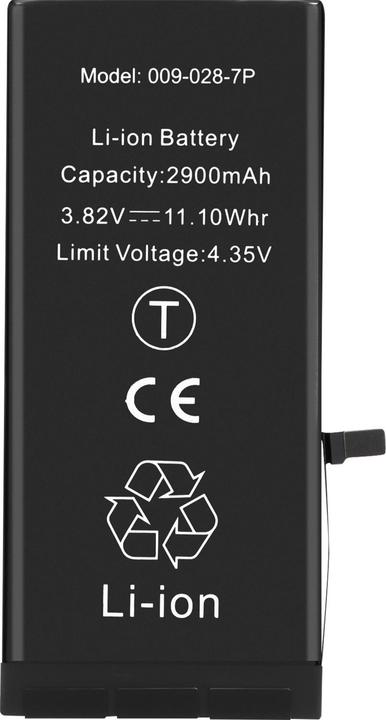 Actual product image Clappio Battery for iPhone 7 Plus 2900mAh with TI chip