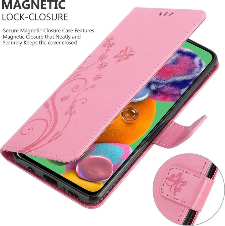 Productafbeelding Cadorabo Bloemen Boekomslag (Samsung Galaxy A90 5G)