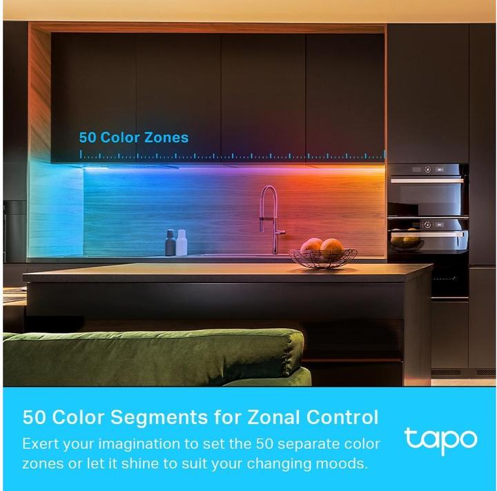 Produktbild TP-Link Tapo L930-10) (Mehrfarbig, 1000 cm, Indoor)