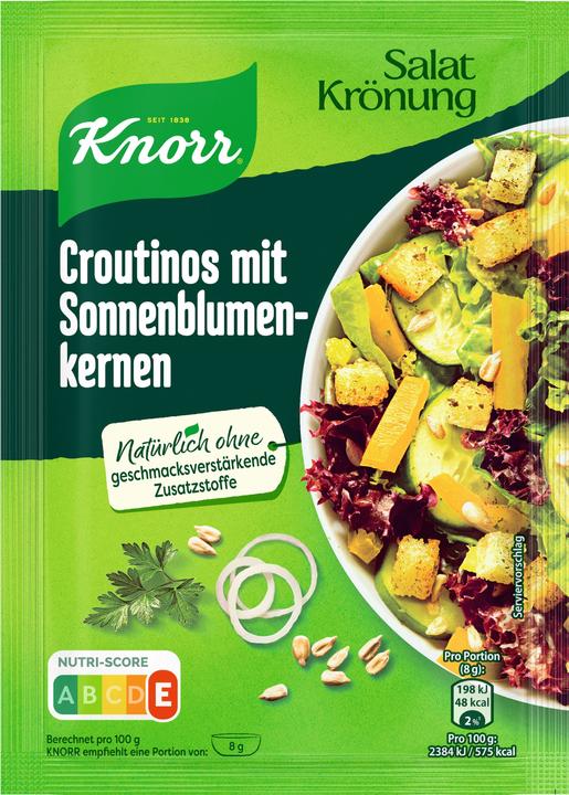 Produktbild Knorr Salat Krönung Croutinos mit Sonnenblumenkernen (25 g)