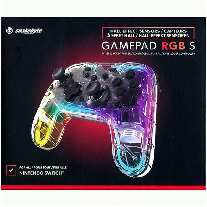 Productafbeelding Snakebyte Schakel Controller Draadloze Gamepad RGB S (Switch)