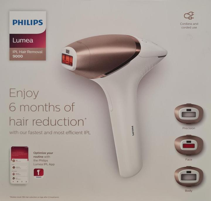 Actual product image Philips Lumea IPL 9000 Series BRI955/01 IPL Hair removal device with SenseIQ