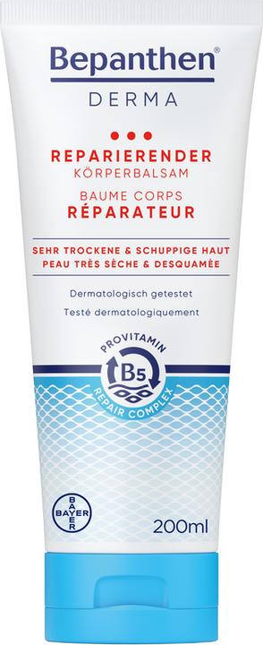 Label énergétique Bepanthen Derma Baume corps réparateur (Crème pour le corps, 200 ml)