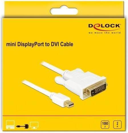 Actual product image Delock Mini DisplayPort — DVI (2 m, DVI, DisplayPort)