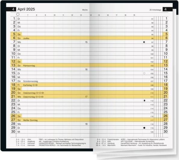 Immagine prodotto Rido Miniplanner (87 x 153 mm, Tedesco)