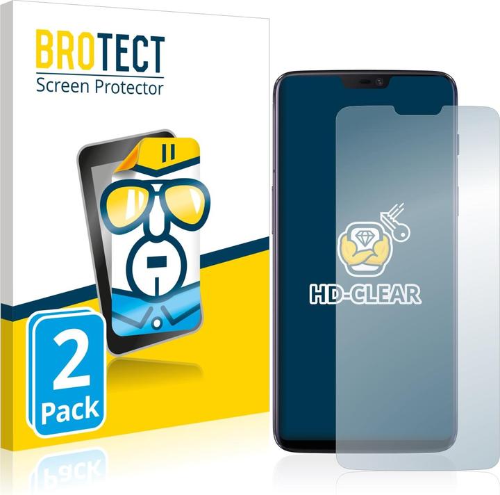 Image du produit BROTECT Protection Clair (2 pièce(s), OnePlus 6)