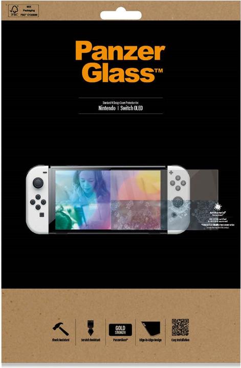 Produktbild PanzerGlass Displayschutz E2E AB OLED (Switch OLED)