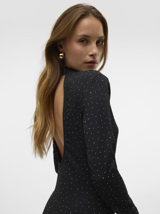 Actual product image Vero Moda Vmdrewy Ls Slim Dress Jrs Faw Exp (XS)
