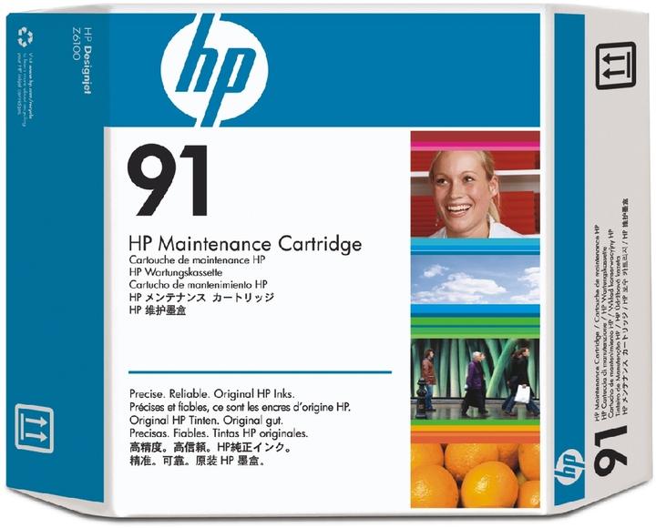Image du produit HP Cartouche de maintenance 91 (LC, CF, C, Y, MBK)