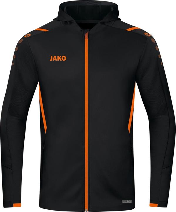 Fluoreszierendes Orange, Schwarz