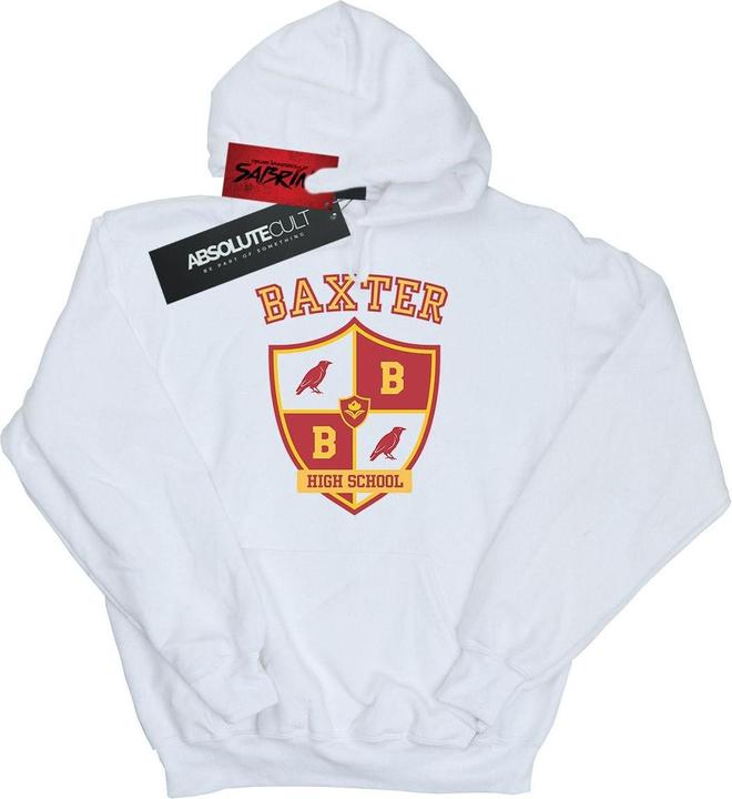 Actual product image Chilling Adventures of Sabrina Womens/Ladies Baxter Crest Hoodie (S)