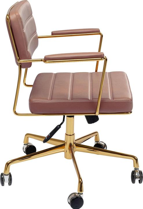 Image du produit Kare Design Chaise pivotante de bureau Dottore marron
