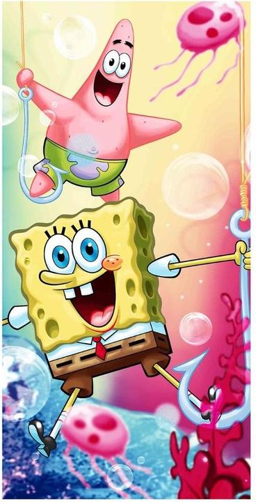 Immagine prodotto Spongebob Squarepants Cotone Asciugamano (140 x 70 cm)